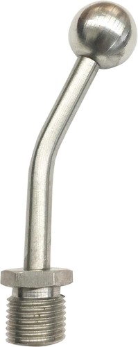 Platinum angle head ball - platinum,